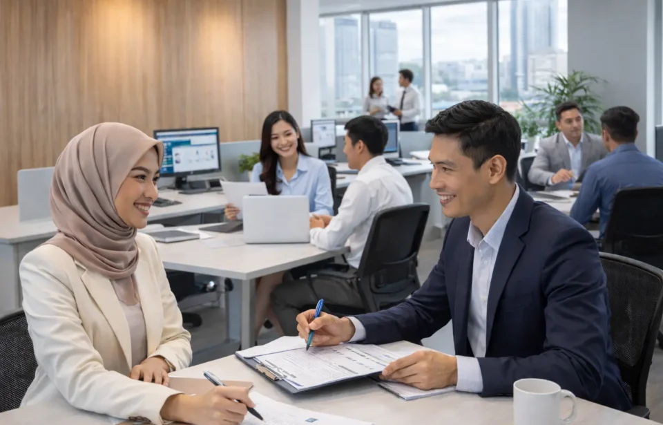 Professional recruitment consultants in Johor Bahru supporting contract staffing and hiring solutions for businesses